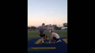 Brucki toe kicks a 60 yard field goal