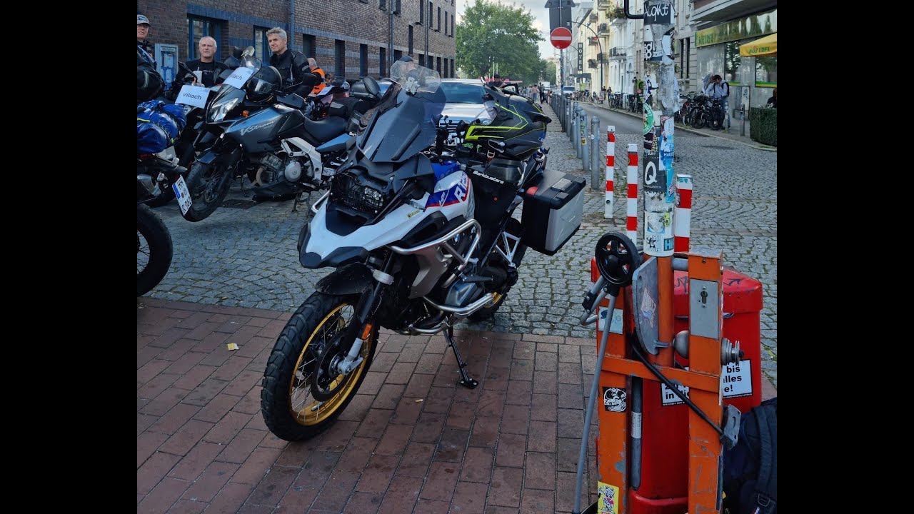 Touring trip to the Alps Day 1 To Germany Bmw R1250GS.