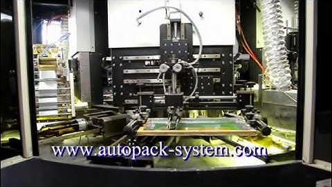 APM-CNC323~8 CNC All Servo Driven Glass Screen Printer