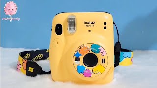 ASMR | Unboxing Instax Mini 11 BTS Butter Edition | Cotton Candy screenshot 4