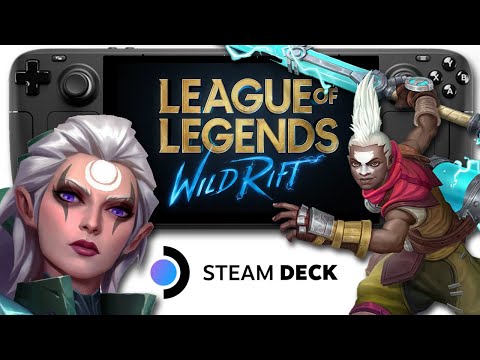 Wild Rift Steam Deck | Controller Handheld Gameplay | League of Legends Wild Rift