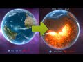 Destroying Planet Simulation  || SATISFYING!!