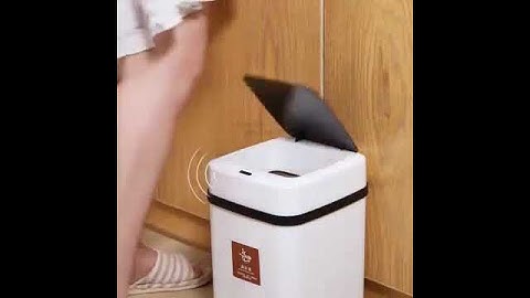 Thùng Rác Thông Minh Cảm Ứng Tự Động Đóng Mở Nắp - Dung Tích 13L-15L Tiện Dụng