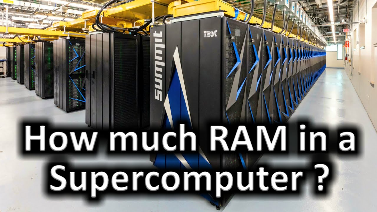 Supercomputer is the fast and expensive Type. Much ram