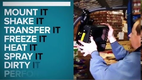 Terminal wózkowy Zebra VH10