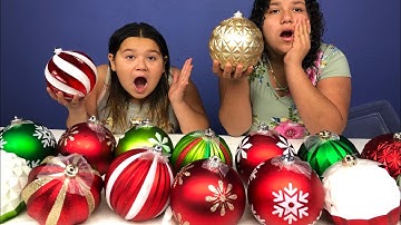 Don’t Choose the Wrong Christmas Ornament Slime Challenge