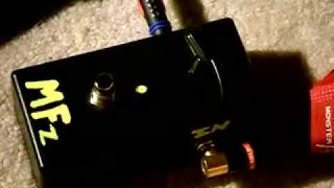 Muff Fuzz (driver) Guitar Pedal SkinKontrol Hand Built Point To Point By SkinSink