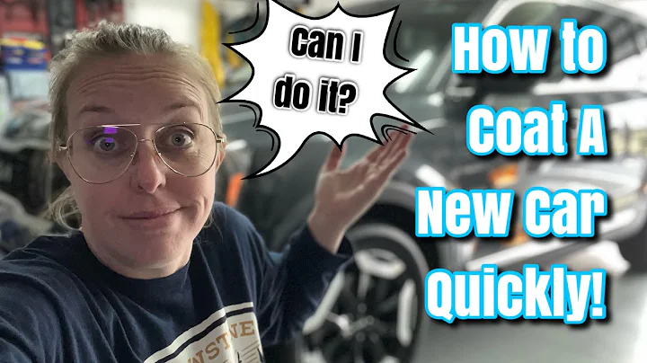 How To Ceramic Coat A New Car- Can I Do It In Under 4 Hours?!