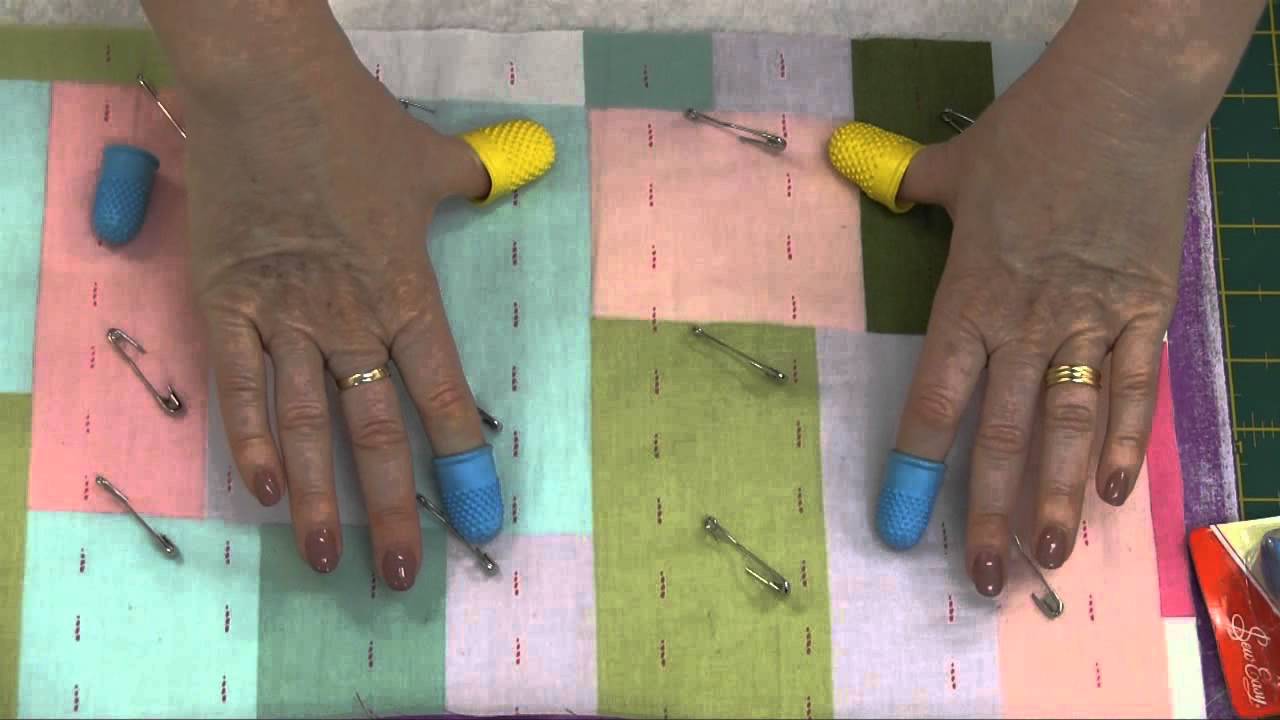 Sew Easy Machine Quilting Finger Grips YouTube