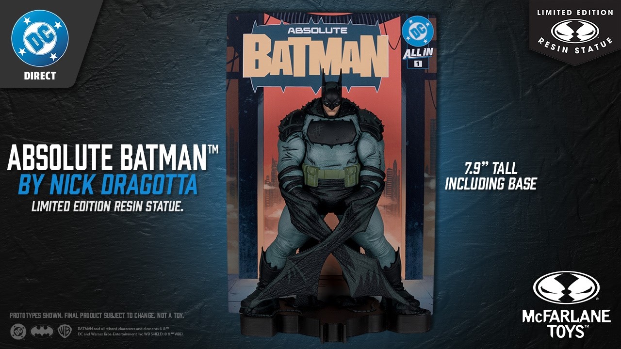 Absolute Batman by Nick Dragotta Resin Statue (PRE-ORDER ships