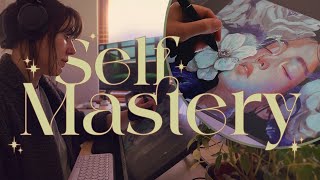 Teach Yourself Anything and Achieve Mastery ✨ self-taught artist, paint with me🌱  cosy art vlog