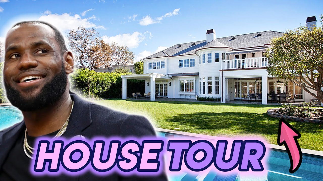 LeBron James House Tour 2 MEGA Mansiones En Los Angeles YouTube