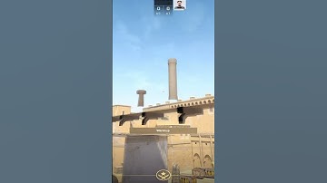 CS2 Mirage - Retake smoke from market to palace #cs2  #shorts