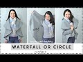 Quick & Easy CIRCLE cardigan 😍! How to SEW and DRAFT tutorial