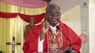 'KATAENI VURUGU DUMISHENI AMANI.' Na. Askofu Michael Msonganzila