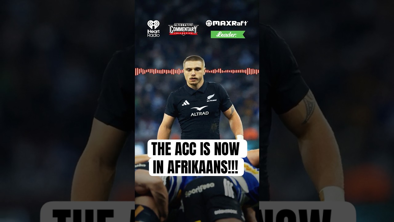 The ACC commentary now in Afrikaans!