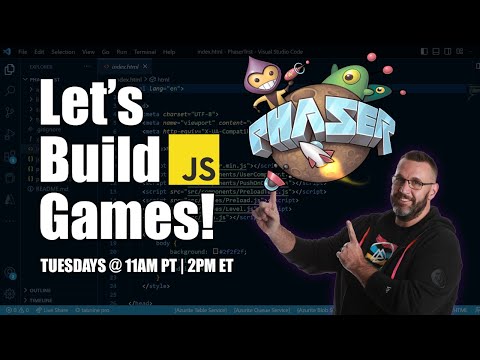 Let's Build a JavaScript Game! All Hands on Tech Live