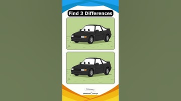 Find 3 Differences! 🤔 #187