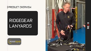 Ridgegear Lanyards | Fall Protection for Every Work Scenario | REAX | Product Rundown
