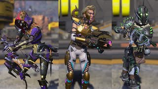 NEW Warriors Collection event Skin Showcase - Apex Legends