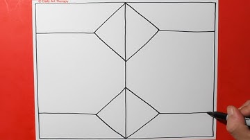 Daily Line Illusion | 3D Mind Blown Abstract Pattern / Spiral Drawing / Satisfying / Art Therapy