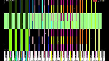 [Black MIDI] Happy Birthday to me 1.47 million ~ Logo The Pizza Pie