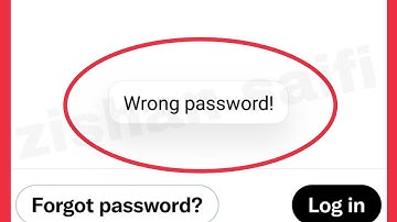 Twitter Fix Wrong password problem Solve