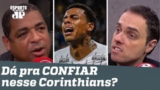 Dá pra CONFIAR nesse Corinthians? Vampeta BATE BOCA com repórter!