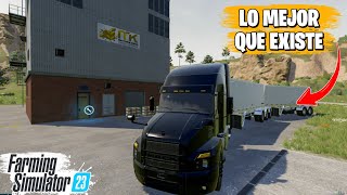 Cereal Factory and Double Trailer for Corn Harvest |  FS23 screenshot 2