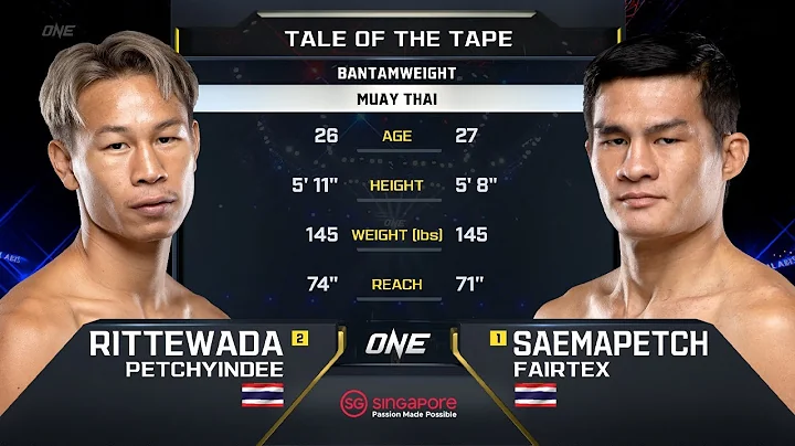 Rittewada Petchyindee vs. Saemapetch Fairtex II | ...