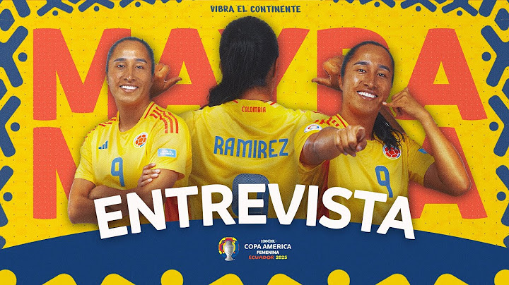 Entrevista EXCLUSIVA con MAYRA RAMÍREZ | CONMEBOL Copa América Femenina 2025™️