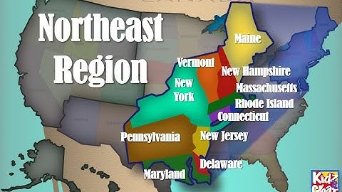 1. The Northeast Region of the United States
