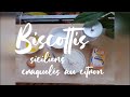 Biscottis siciliens craquels au citron