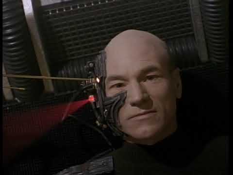 The Borg Finish Picard's Transformation into Locutus