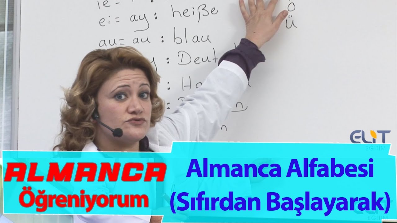 almanca ogrenmek almanca alfabesi ogreniyorum sifirdan baslayarak youtube