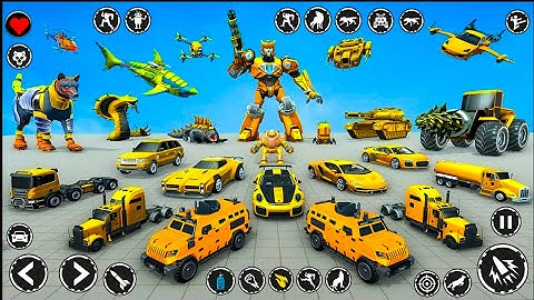 Wolf Robot Transform Gameplay Walkthrough part 4