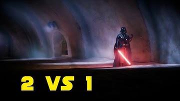 BATTLEFRONT 2 | VADER VS LUKE & HAN | HERO SHOWDOWN