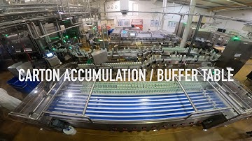 Carton Accumulation / Buffer Table