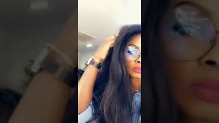 my no glue lace wig , ma perruque sans colle...