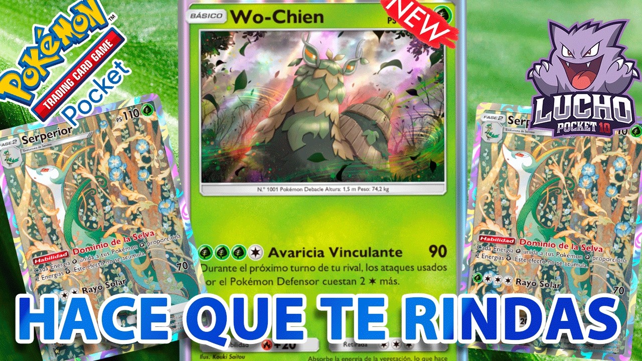 ¡EL NUEVO EFECTO QUE ROMPE EL META! WO-CHIEN HACE QUE LOS ATAQUES RIVALES LES CUESTEN 2 ENERGÍAS MÁS