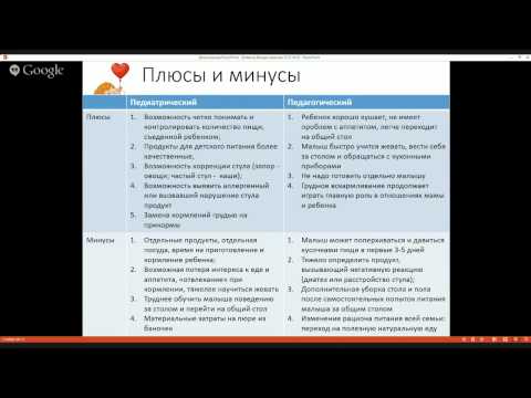 Педиатрический и педагогический прикорм: плюсы и минусы