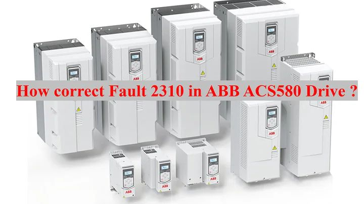 Fault 2310 in ABB ACS580
