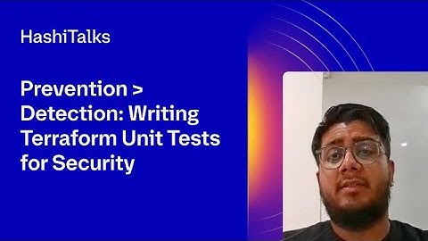 Prevention - Detection: Writing Terraform Unit Tests for Security