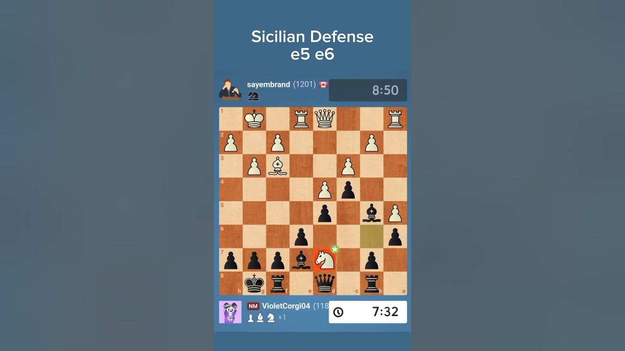 Chess, A 92.5% accuracy game, Sicilian defense