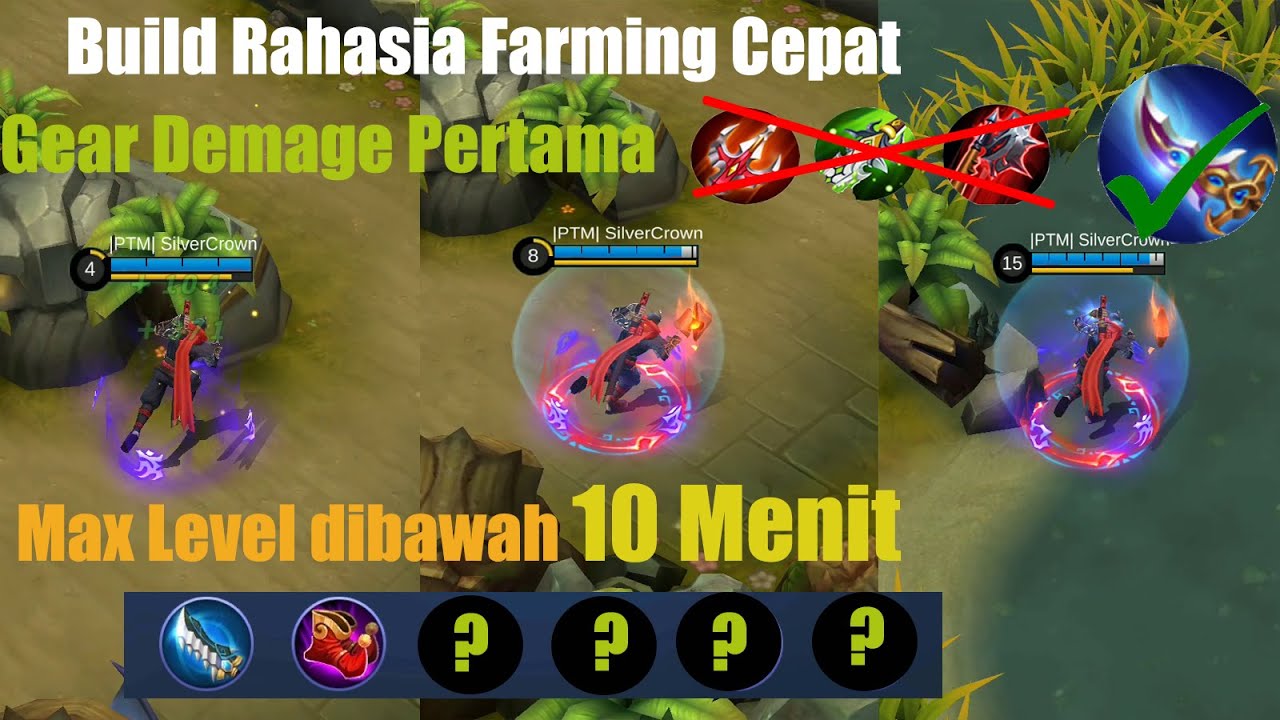 BUILD CARA FARMING CEPAT HAYABUSA TERBARU - FARMING MAX  