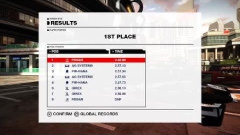 WipEout - Omega Collection (2048): FEISAR Prototype | A Class | Downtown Race