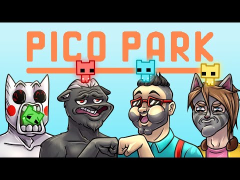 видео: КАЖЕТСЯ КТО-ТО ИЗ НАС НАЧИНАЕТ ТУПИТЬ :D ПРОХОЖДЕНИЕ PICO PARK #picopark