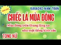 Karaoke chic l ma ng cha cha tone n  nam trn