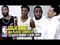NBA Players Lined Up To Watch Bronny James HEATED GAME vs Tough Opponents w/ LeBron Coaching!!