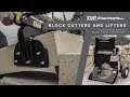 Cmp attachments landscape rock block cutter  block lifters